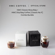 [Combo Bundle] HWC Classic Brew Bag + HWC Drip Bag Coffee [Classic No.9]