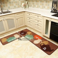 SET OF 2 3D KITCHEN MATS SIZE 1m2x40 AND 60x40cm SELECTED MODELS -KHOSIDUCGIANG