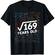 Official Teenager 169 Square Root Math 13Th Birthday Tee Gift Unisex T-Shirt