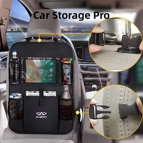 Car Seat Organizer Storage Bag For Chery TIGGO 3 4 5 7 Pro 8Pro Max MVM X22 DR3 Amulet Fora Fulwin T