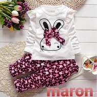 0set RABBIT KIDS CHILDREN'S CLOTHES 2 3 4 years BABYTERRY CHILDREN'S RABBIT CLOTHES ai