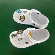New crocs high quality new children's sandals thick-soled slippers for kids with free jibbits