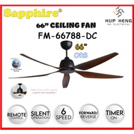 (Free Shipping) Sapphire® 66" INCHES DC CEILING FANS FM-6678-DC(ORB)
