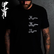 New security company theme GBRS series Hydra stack line drawing printed military style short sleeved