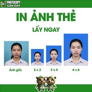 Print Card Photos Immediately | 2x3, 3x4, 4x6 | Foundation Correction | Plastic Laminating | Beautif