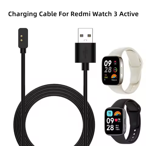 Fast Charging Cable For Redmi Watch 3 Active Magnetic Wristband USB Charger for Redmi Watch 3 Lite W