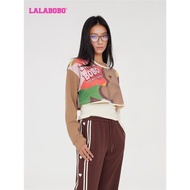 LALABOBO美式春秋季短衛衣