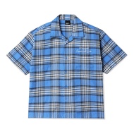 KEMEJA VRTCL | Boxy Fit Crop Flannel Short Shirt | HIORI