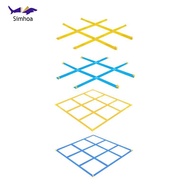 [Simhoa] Bag Toss Game Giant Tac Toe Toss Game Set Nylon Webbing Large Yard Target