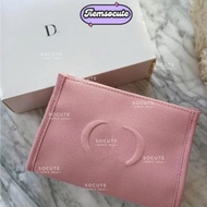 [Genuine] Pink Button Personal Bag 17x11x6cm With Paper Box