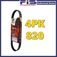FIS Gaido Fan Belt Honda City CRV S10 Air Cond Alternator Power Steering Belt 4PK820 4PK845 4PK895 T