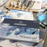 CANSON Montval Aquarelle A4 A3/ (300 gsm)