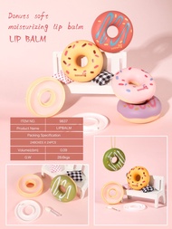 [ใหม่] SEEJIM Donuts Soft Moisturizing Lip Balm ลิปบาล์มโดนัท บำรุงริมฝีปาก นุ่มชุ่มชื้น no.9837