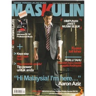 MAJALAH MASKULIN : AARON AZIZ [ PRELOVED SEP 2007 ]