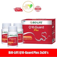 BiO-LiFE Q10-Guard Plus 3x30’s supplement energy heart coenzyme q10 150mg zinc vitamin e coq10 bioli