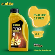 Evalube PRO 2T 700ml Motor Oil Evalube 2T PRO Side Oil