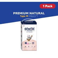 Aiwibi Baby Premium Natural Diapers Tape M48s