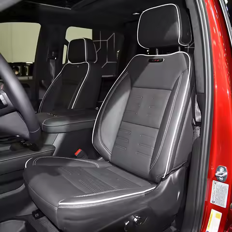 For GMC Sierra 1500 Crew Cab Sierra HD CREW CAB Custom Fit Car Accessories Seat Covers 5 Seats Nappa