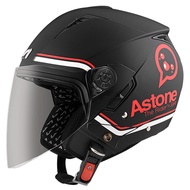 [ASTONE Official Merchandise] RST AQ11 Matte Black Red Painted Lightweight Built-In Ink Sheet Half-F