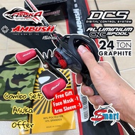 ASUKA AMBUSH COMBO SET OFFER Baitcasting BC Casting Fishing Set