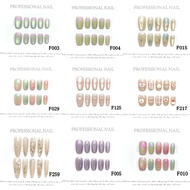 Advanced artificial and semi manual nail polish eye nail art+glue  XS