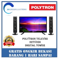 POLYTRON TELEVISI DIGITAL TOWER 32TV1056 / 32 INCH