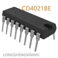 SHDJ-1PCS Class 8 Static Shift Register for Original CD4021BE CD4021 4021BE DIP 16 Chip Logic Chip