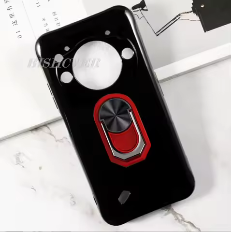 For Unihertz TickTock-S 6.53" 2023 Unihertz TickTock-S Back Ring Holder Bracket Case Smartphone TPU 