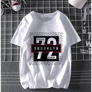 <myBHAJU> BROOKLYN 72 grafik Tshirt lengan pendek perempuan laki wanita viral cotton/tshirt woman ma