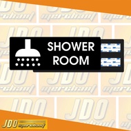 Shower Room Signage Sign