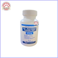 ℗ ◈ Co - Amoxiclav 625mg for Pets (Amoxicilin Trihydrate, 500mg ; Clavulanic Acid 125mg) - 1 Tablet