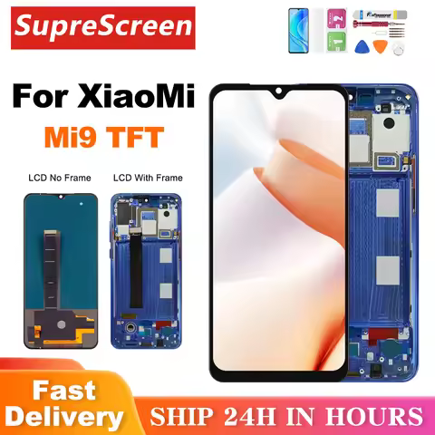 Display For Xiaomi Mi 9 M1902F1G LCD Display Touch Screen Digitizer Assembly For Mi 9 Mi9 LCD Screen
