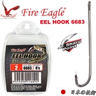 Mata kail belut Fire Eagle Eel Hook Matakail Pancing Belut 6683 Fishing Hook Pancing / mata kail carbon hook