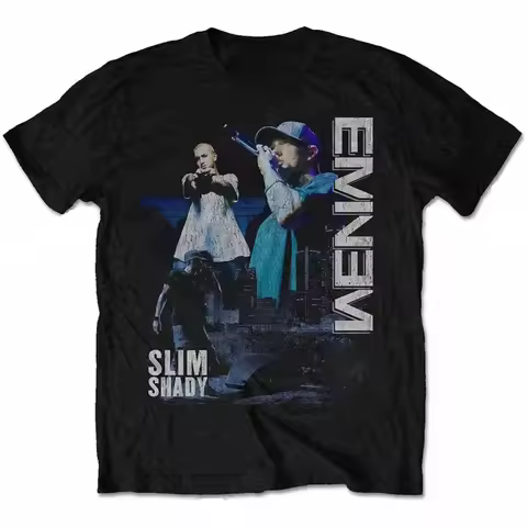 Famous Rapper Eminem T Shirt Fashion T-shirts TKids Hip Hop Tops Tees Women Tshirt Rock Camisetas Bo
