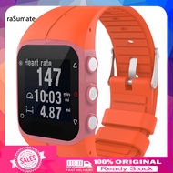  Watch Band Adjustable Waterproof Silicone Waterproof Wrist Strap for Polar M400/M430 GPS Sport