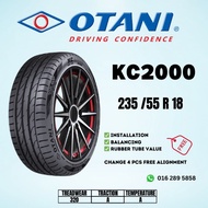 2355518  235 55 18 235/55R18 235-55-18 OTANI KC2000 Car Tyre Tire TYRE THAILAND (FREE INSTALLATION)