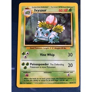 Pokemon card - Ivysaur - English - genuine Nintendo
