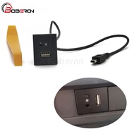 Black Car USB AUX Input Adapter Mini Cable USB Jack Interface Switch Accessories for Ford Focus 2 Mk