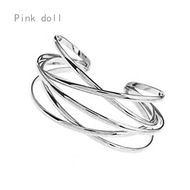 Pink Doll WAINIS 6 PCS Cuff Bangle Bracelet For Women Open Wide Wire Bracelets Gold Wrist Cuff Wrap Bracelet Silver: Clothing, Shoes Andamp; Jewelry