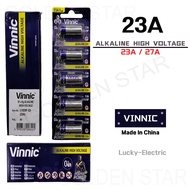 BATTERY | VINNIC 23V / 27V | ALKALINE 12V