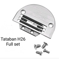 Thick cloth bandage full set/Tataban H26 full set tataban/ + teeth + bolt H26 H26 tataban/ set sewin