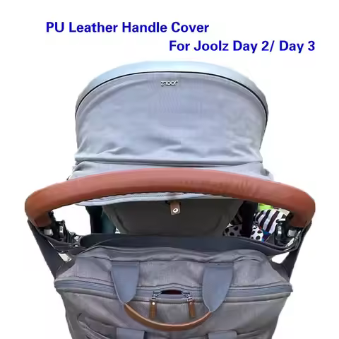 Baby Pu Leather Handle Cover For Joolz Day 2/Day 3 Stroller Pram Bumper Protective Cases Armrest Cov