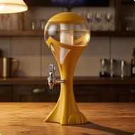 Beer Tower Dispenser Pedestal Base Lighted Beverage Dispenser Beer Tower Side Tap Drinkware Glossy