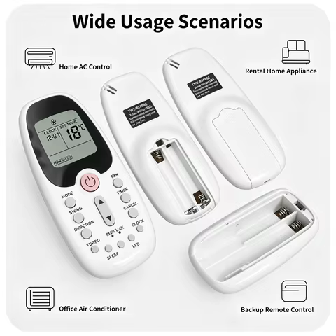FAZV R06/BGE Remote for Midea Komeco Comfee R06/BG R06/BGCE R09B/BGE R09B/BGCE R09C/BGE