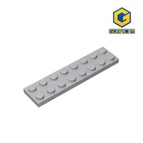 MOC PARTS GDS-513 Plate 2 x 8 compatible with lego 3034 pieces of children's DIY building block Part