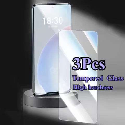 3Pcs HD Clear Protective Glass for Meizu mblu 22 21 Note 21 22 Pro Screen protector for Meizu 21 18 