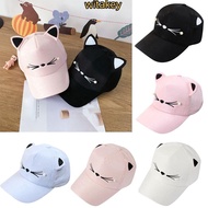 WITATA Peak Cap Pearl Cartoon Casual Baseball Cap