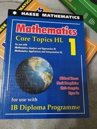 Haese Mathematics Core Topics HL 1