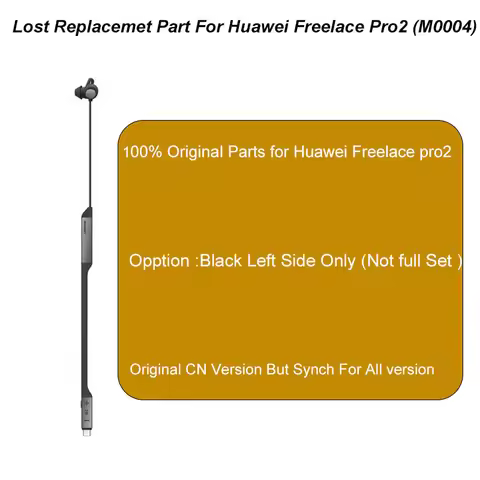 100% Original Replacement Part for HUAWEI Freelace Pro2 (M0004) Neckband Headphones Single Left Righ