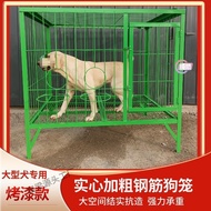 Sangkar Anjing Luaran Pintu Berkembar dengan Pembahagian Sangkar Anjing Besar untuk Anjing Besar Anj